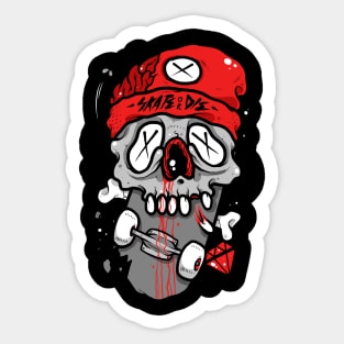 Skate or Die Sticker